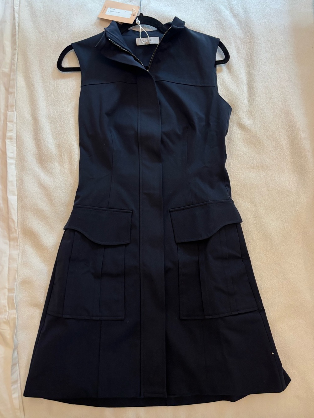 Pearl by Lela Rose Navy Dress NWT
